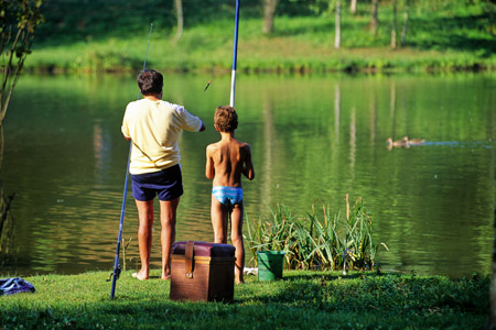 Pêche sur lac