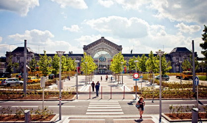 La gare de Chaleroi