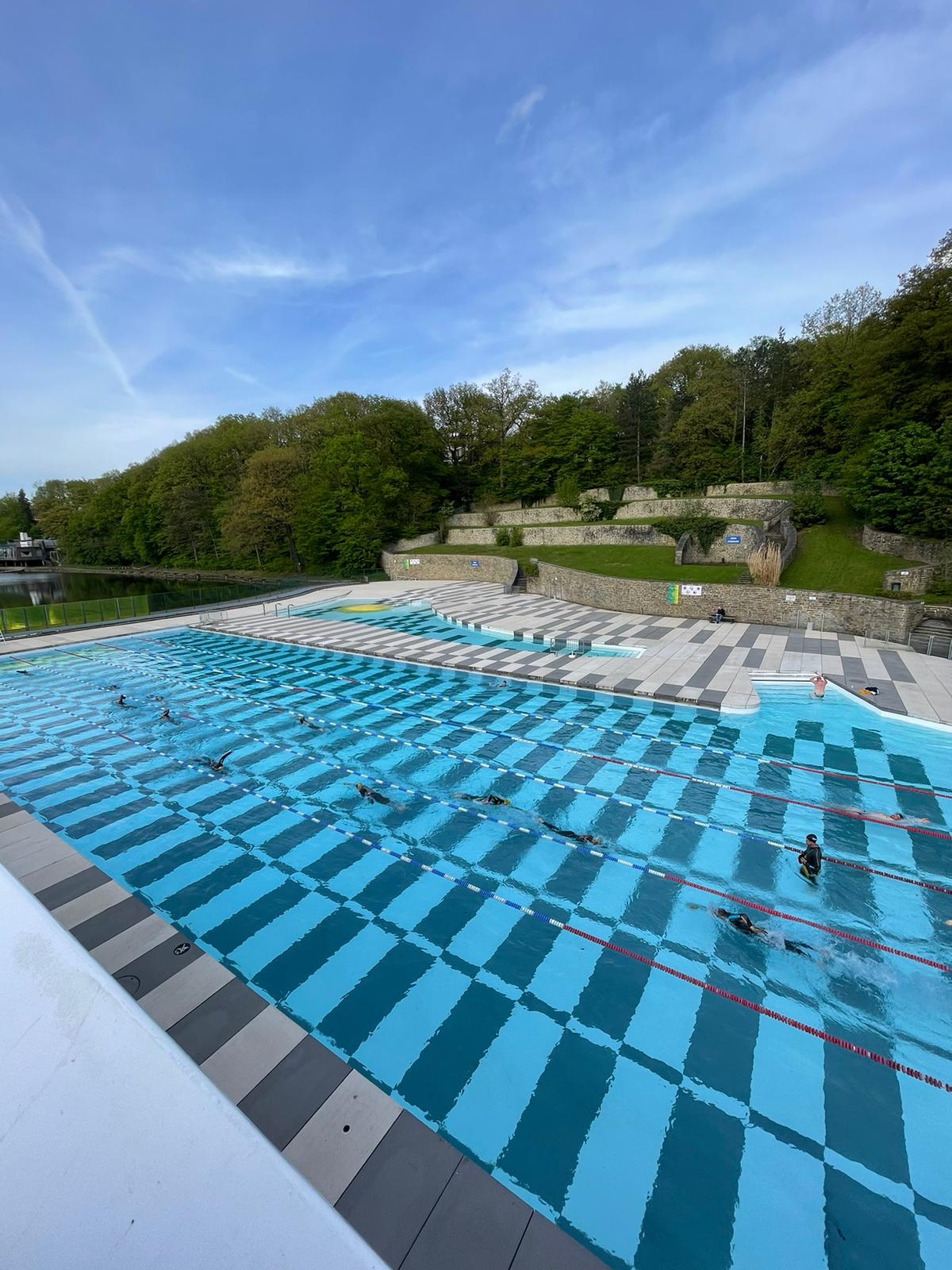 Dernière semaine pour la pratique de la nage en couloirs !