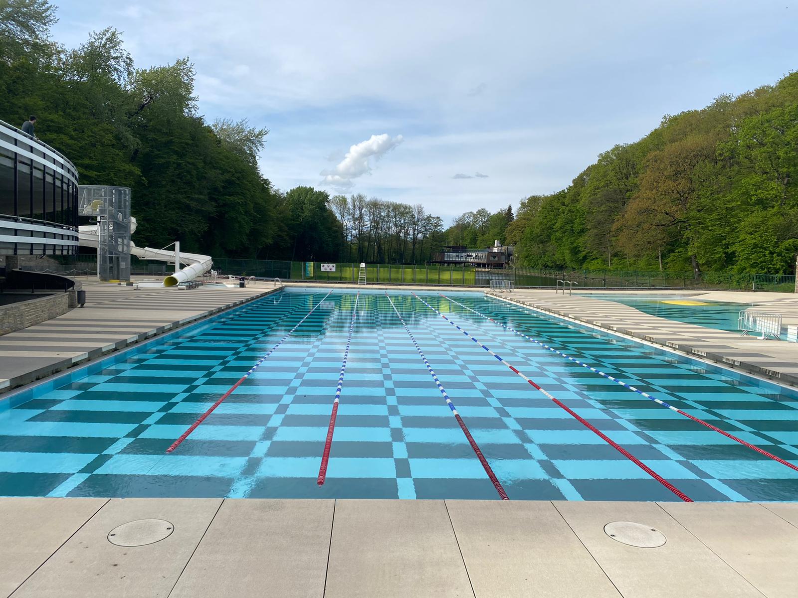 Ouverture de la piscine - Nage en longueur !!